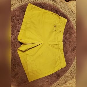 Loft Size 4 yellow shorts
